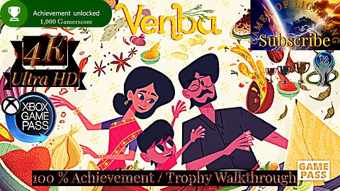 Venba 100% Achievement Walkthrough / Full Game Playthrough (Xbox Game Pass) (Xbox Series X Gameplay)