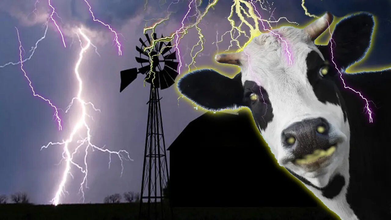 Lightning Strikes Kills Cattle Farmers Selling Their Cows 