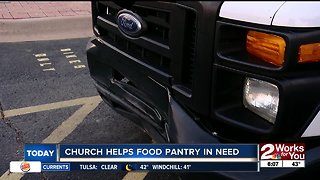 Church helps food pantry in need