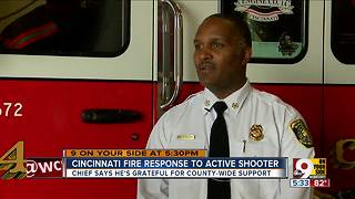 Cincinnati Fire responds to active shooter