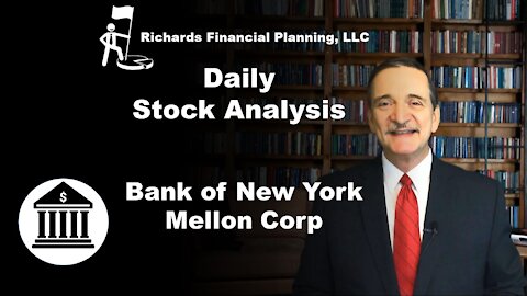 Daily Stock Analysis – BNY Mellon – Even financial giants grapple with COVID 19 impact.