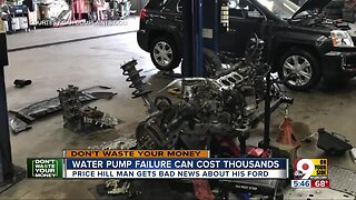 Ford water pump repair can cost thousands