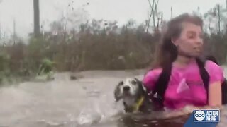 Flooding in Freeport, Bahamas