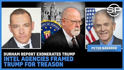 Durham Report Exonerates Trump Intel Agencies Framed Trump For Treason - Author, "Deep State Target"