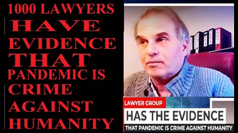 5000 LAWYERS HAVE EVIDENCE THAT PANDEMIC IS CRIME AGAINST HUMANITY | Dr. Reiner Fuellmich