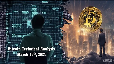 Bitcoin - Technical analysis, March 17th, 2024