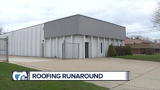 Small business owner getting the roofing runaround