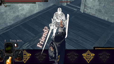 Is this guy a friend? Dark Souls II.