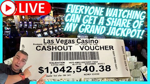 🔴LIVE! Share The Grand Jackpot With Slot Cracker💰If I Win, YOU WIN!