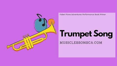 Piano Adventures Performance Book Primer - Trumpet Song