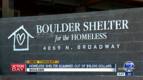 Scammer hits city of Boulder, steals $18,000 from homeless shelter