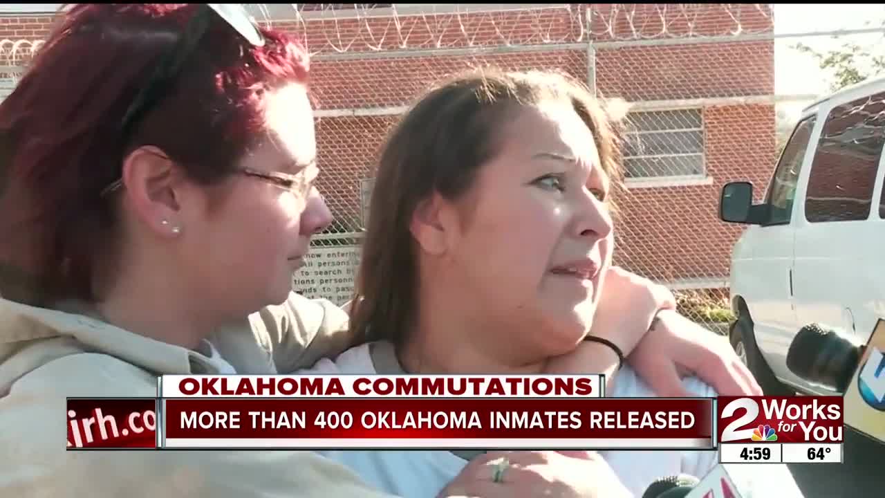 More than 400 OK inmates released