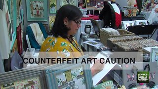 Counterfeit Art Caution