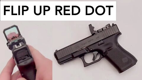 Flip up Red Dot sight.