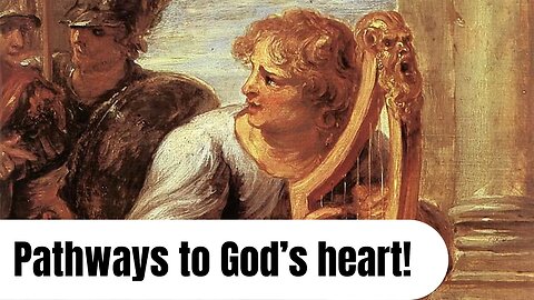 How did David win God’s heart in spite of his failings?