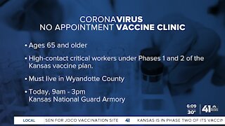 Finding vaccine availability in Kansas