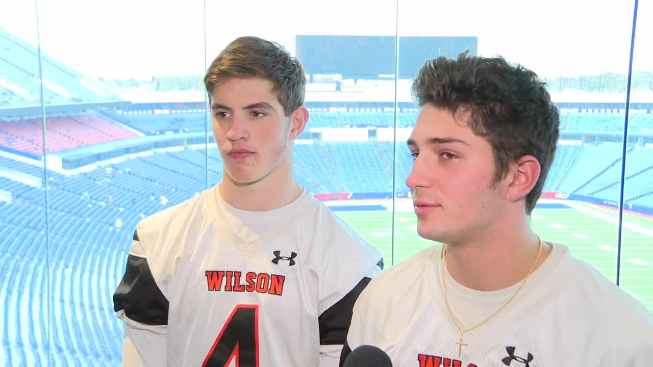 Wilson players ready for section title game against Southwestern