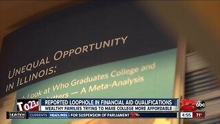 Reported loophole in financial aid qualifications