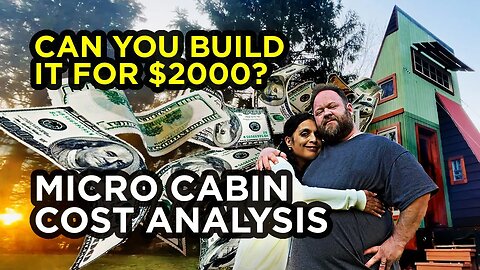 How Much Does a DIY Tiny Cabin / She Shed Cost To Build?