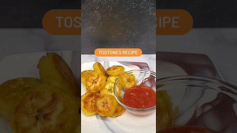 tostones (fried plantains) recipe