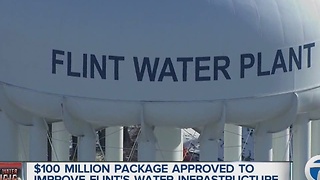 $100 million package approved to improve Flint's water infrastructure