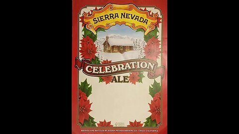 Poster Review: SIERRA NEVADA CELEBRATION ALE, Sierra Nevada Brewing Co., Advertising Poster, 1996.