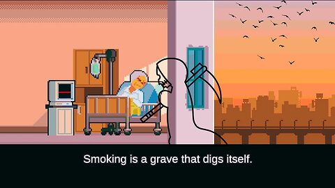 Smoking Has a Price Life is Game Gameplay