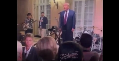 President Trump talking about election audit at Mar-a-Lago (04-28-2021)