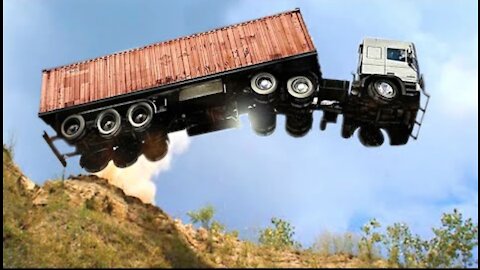 Top 10 Extreme Dangerous Idiots Truck Fails Compilation 2021 ! Crazy Heavy Equipment Fails