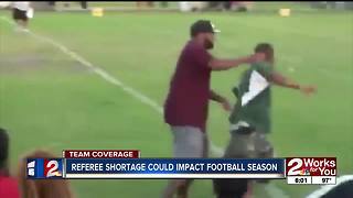 Referee shortage could impact football season