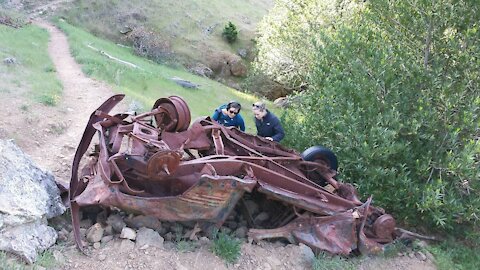 Psychic Focus on Bay Curious: Wreck on Mount Tamalpais