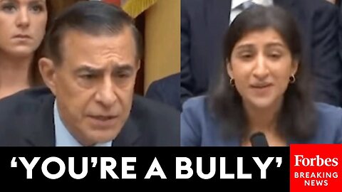 ‘You’re A Bully’- Darrell Issa Unleashes On FTC Chair Lina Khan To Her Face