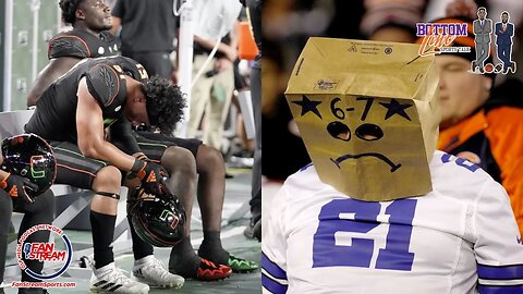 Bottom Line 10/10: #CFB & #NFL Recaps | Idiot #Cowboys Fans | Miami Debacle