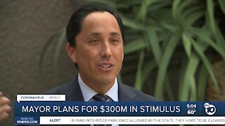 Mayor plans for $300 million in stimulus to San Diego