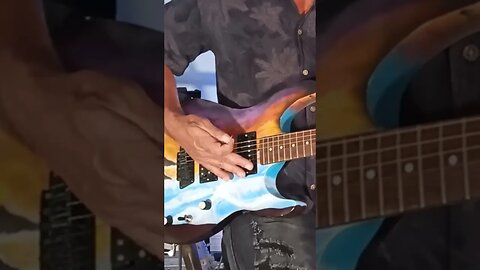 PALM MUTE HEAVY GUITAR POWER CHORDS Melodic Picking Exercise ~ Open E5 A5 D5 G5 Arpeggio #shorts