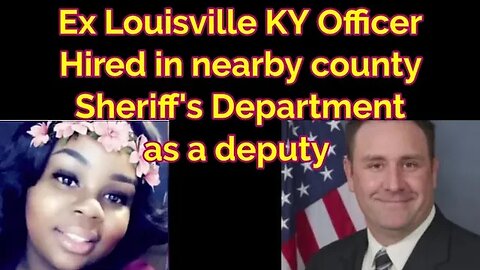 Louisville KY ~ Ex Louisville officer rehired in nearby Carroll county as Sheriff's Deputy