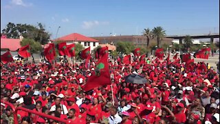 SOUTH AFRICA - Johannesburg - EFF women’s march (video) (QfU)