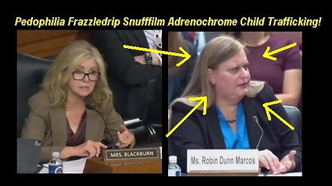 Mrs Blackburn vs. Ms Robin Dunn Marcos: 85,000 Children Missing! Where The Fuck are they?