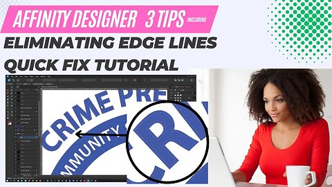 Eliminating Edge Lines: Quick Fix for Affinity Designer Design Glitch