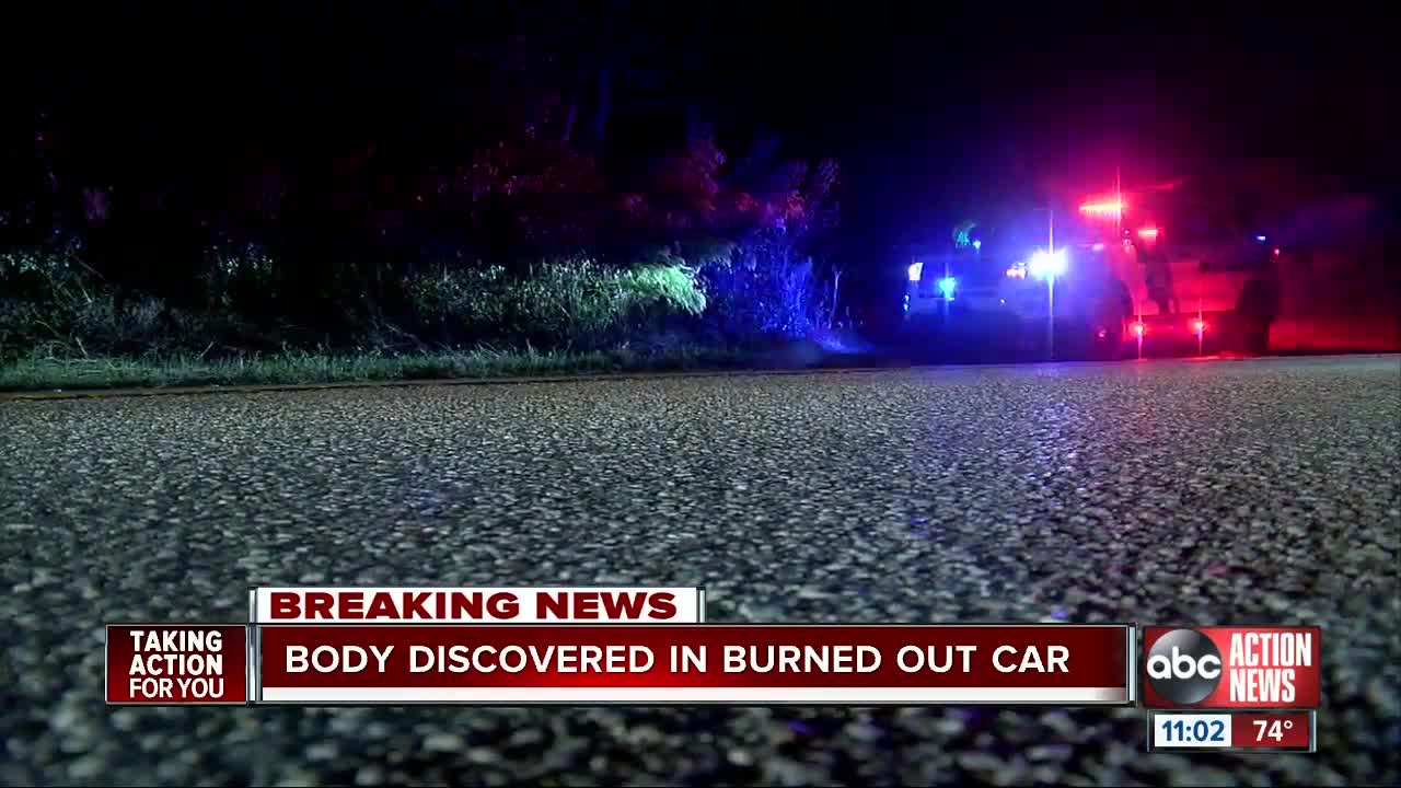 Body found in burned vehicle in Pasco County, investigation underway