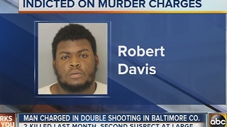 Man charged in double shooting in Baltimore County