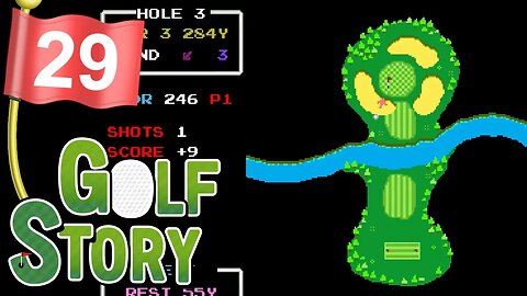 Golf Story Blind Walkthrough Part 29: NES GALF