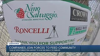 Metro Detroit companies raise $20K for 2-day food giveaway