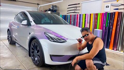 Paradox Goes LiVE! Showing you how to make CRAZY 💰💰💰💰WRAPPING TESLAS at home