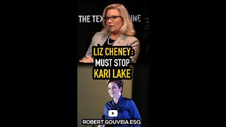 Liz Cheney: Must STOP Kari Lake #shorts