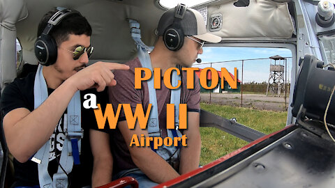 Picton airport visit (SandBanks)