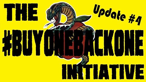 #BuyOneBackOne Initiative Update 4