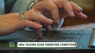 New talking scam targeting computers