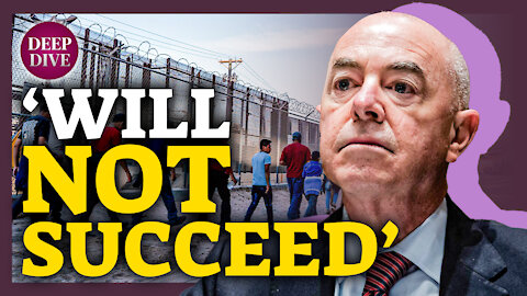 Homeland Security Secretary Warns Illegal Immigrants: 'Not the Way'; Capitol Fence Comes Back Down