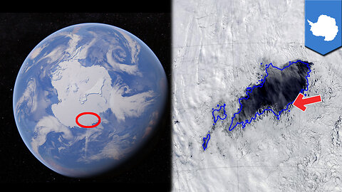 Antarctica hole in the earth: Polynya hole gapes open on the frozen continent - TomoNews